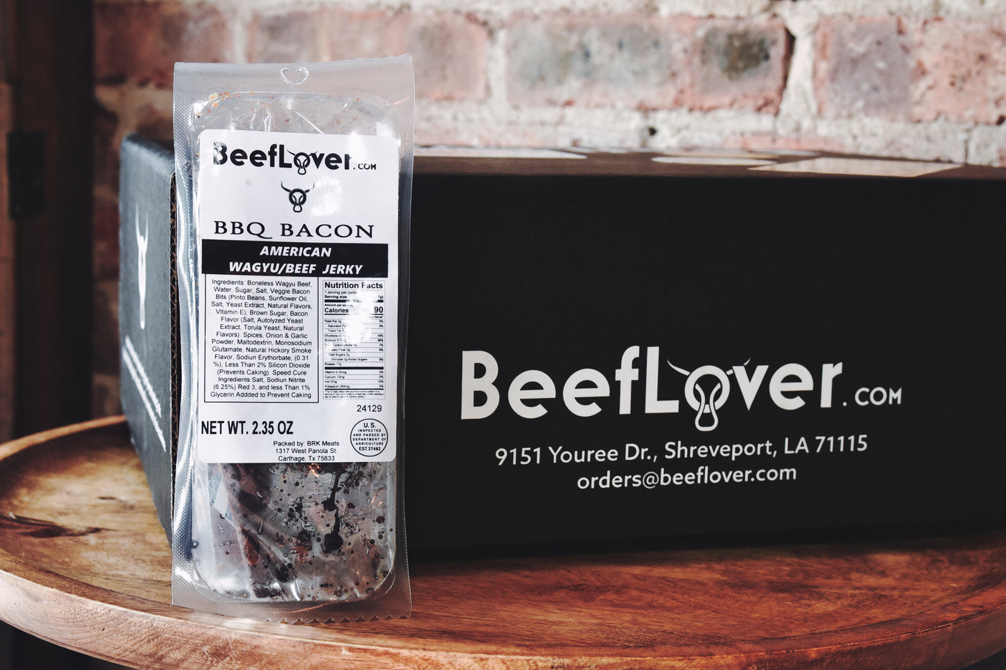 American Wagyu BBQ Bacon Beef Jerky