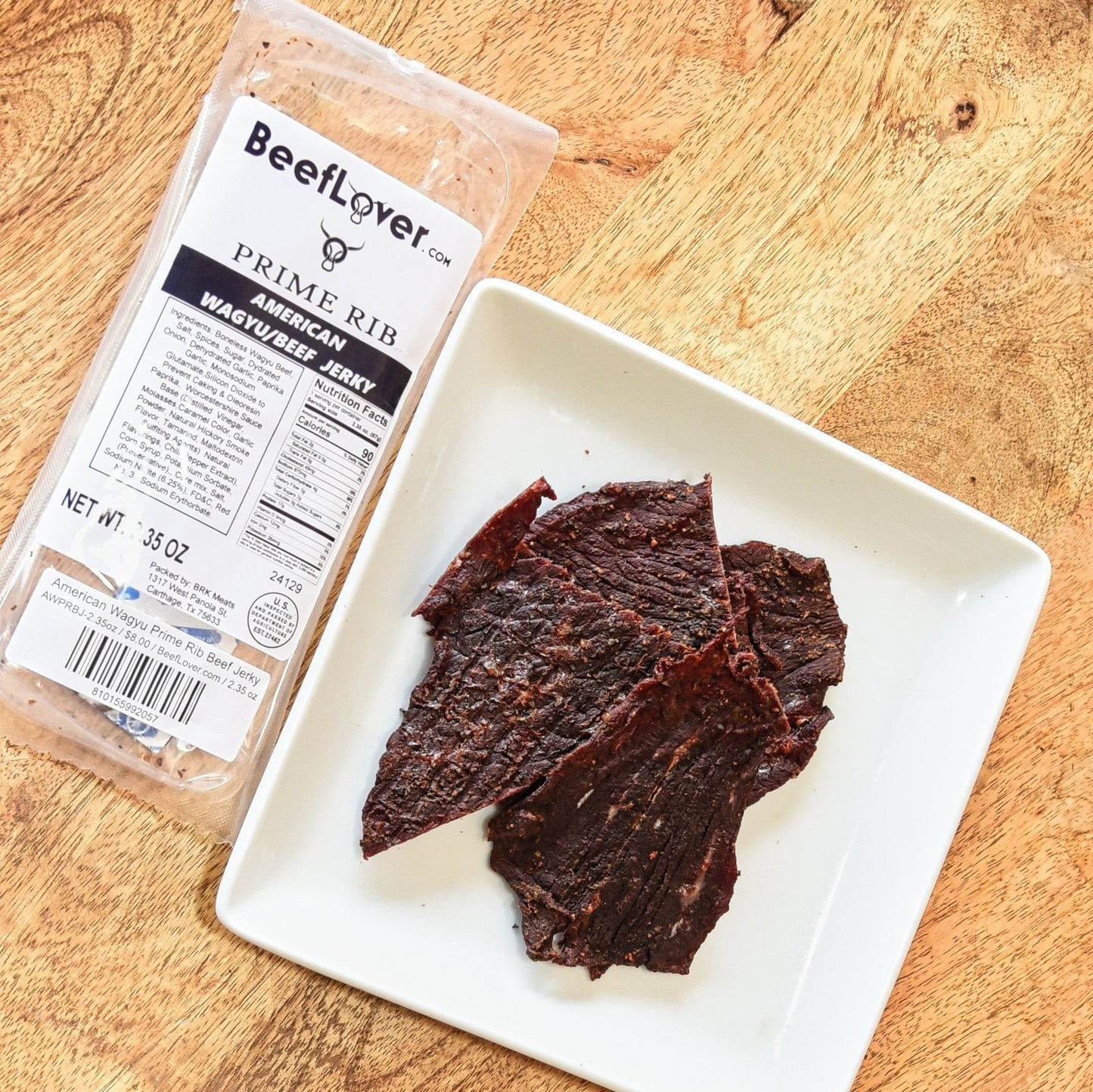 American Wagyu Prime Rib Beef Jerky