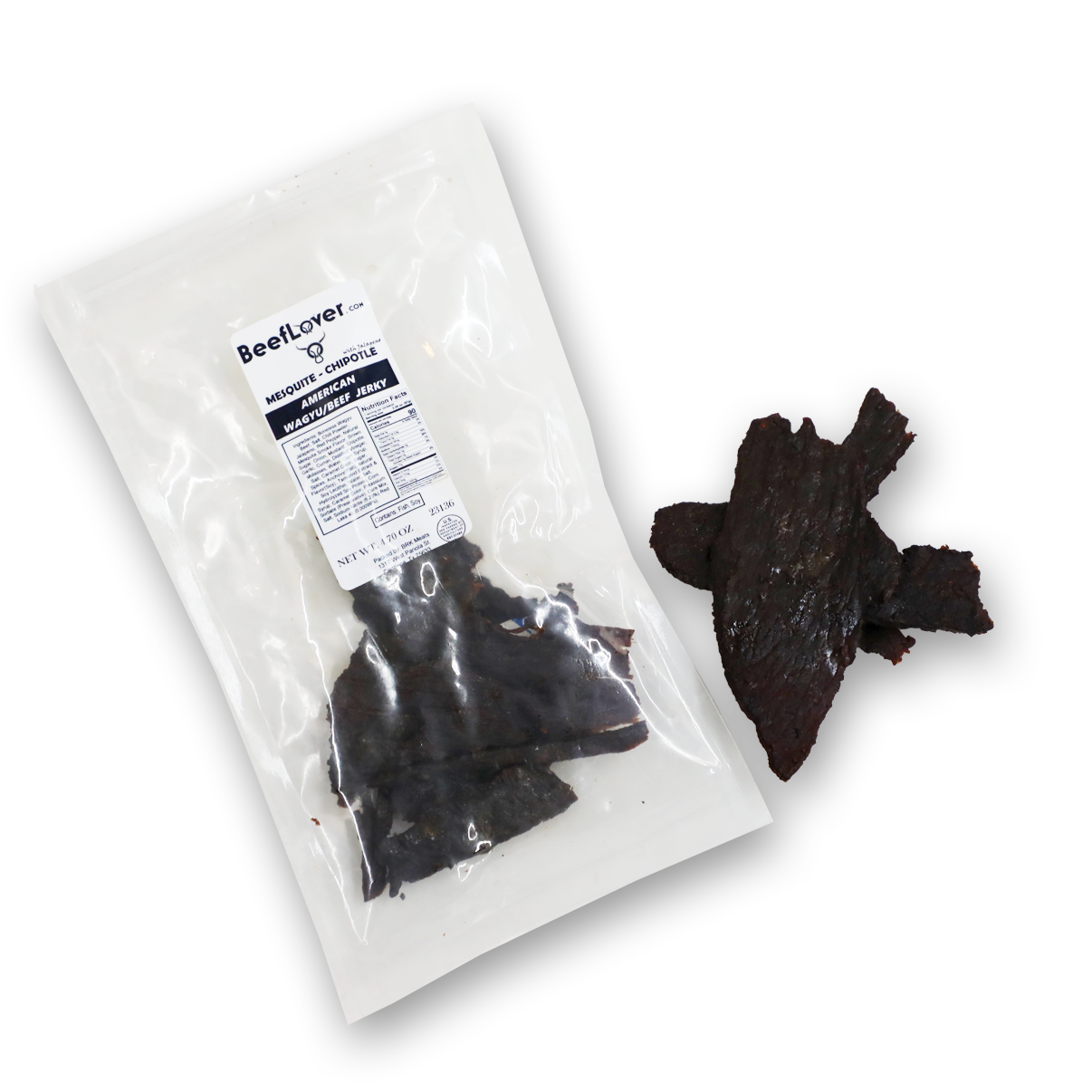 American Wagyu Mesquite Chipotle Beef Jerky